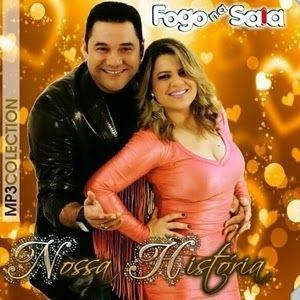 Portada de Álbum "Nossa História", de Fogo na Saia