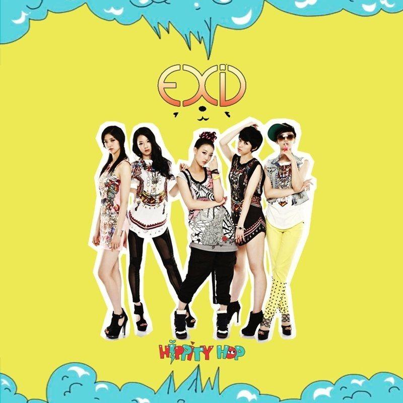 Portada de Álbum "Hippity Hop", de EXID 