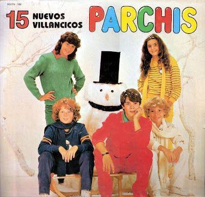 Portada de Álbum "15 Nuevos Villancicos", de Parchís