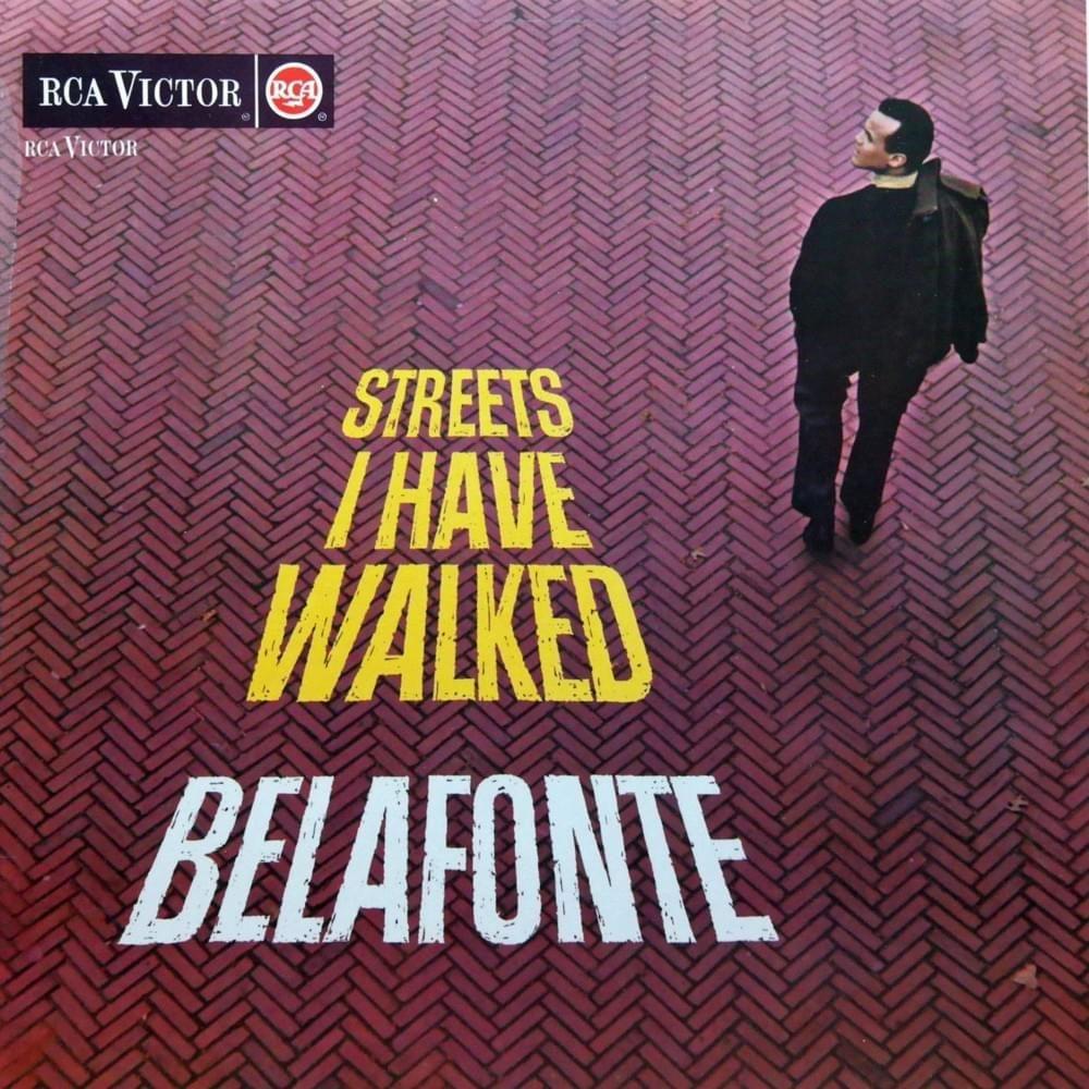 Capa do álbum "Streets I Have Walked", de Harry Belafonte