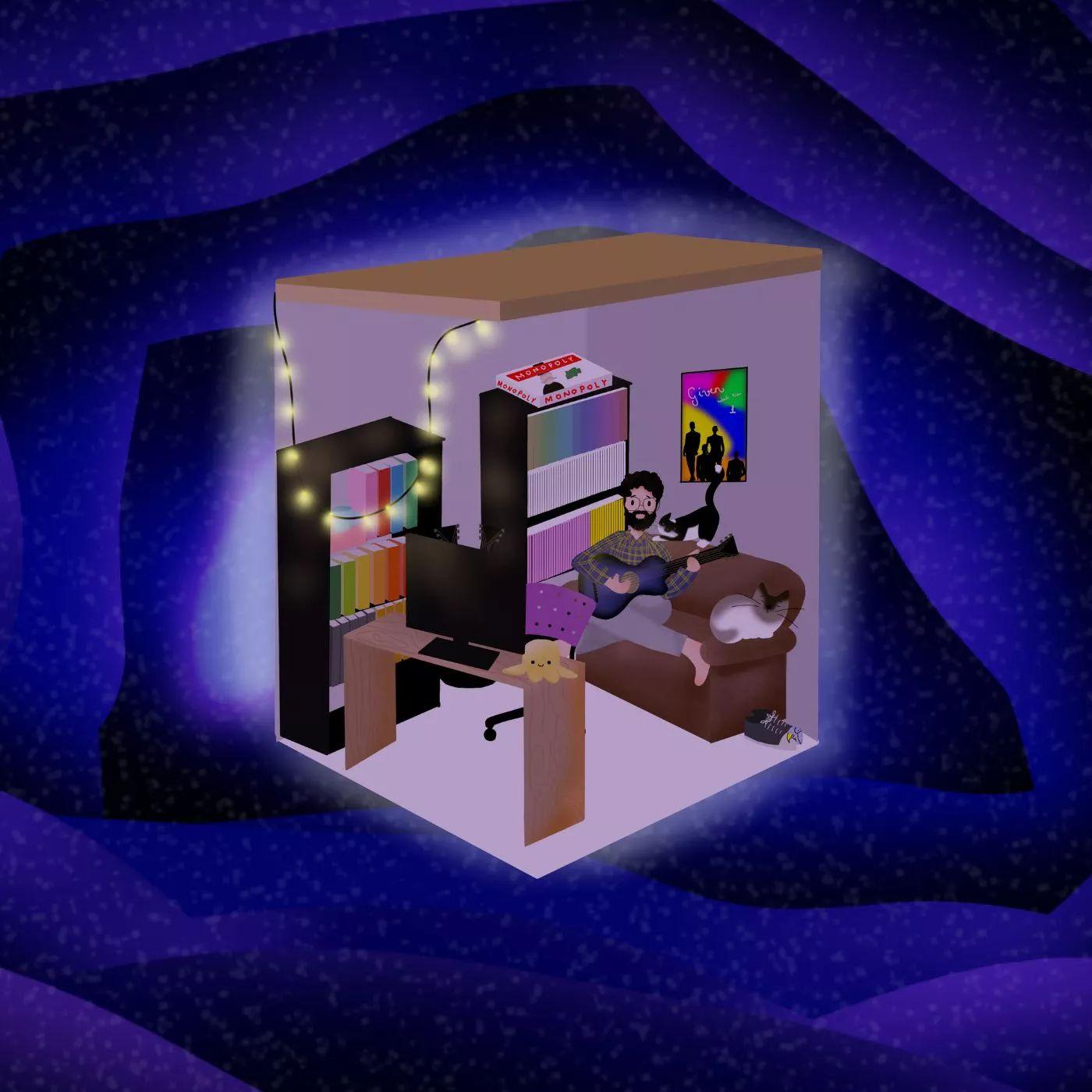 Album cover of "Esse Tantinho de Ordem no Meio do Caos" by Às Vezes Eu Queria Ser Outra Pessoa