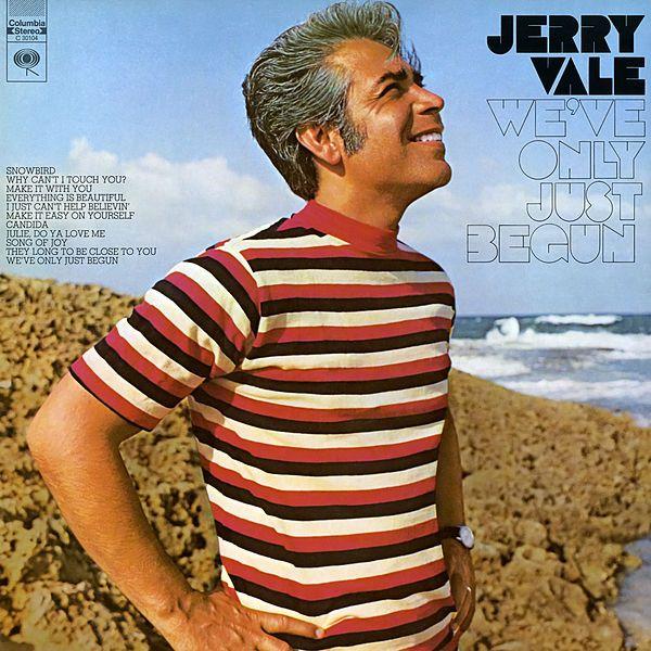 Portada del álbum "We've Only Just Begun", de Jerry Vale