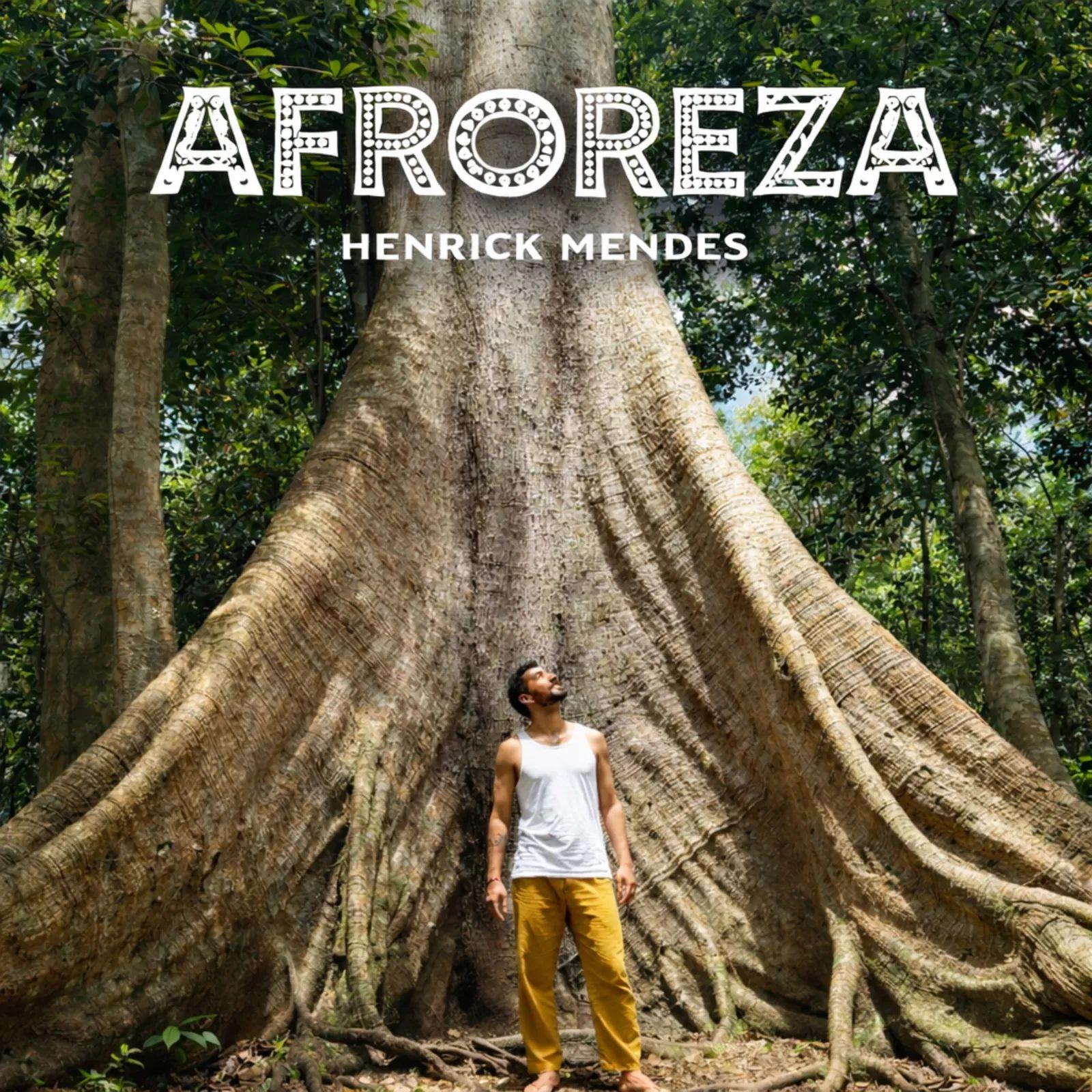 Portada del álbum "Afroreza", de Henrick Mendes