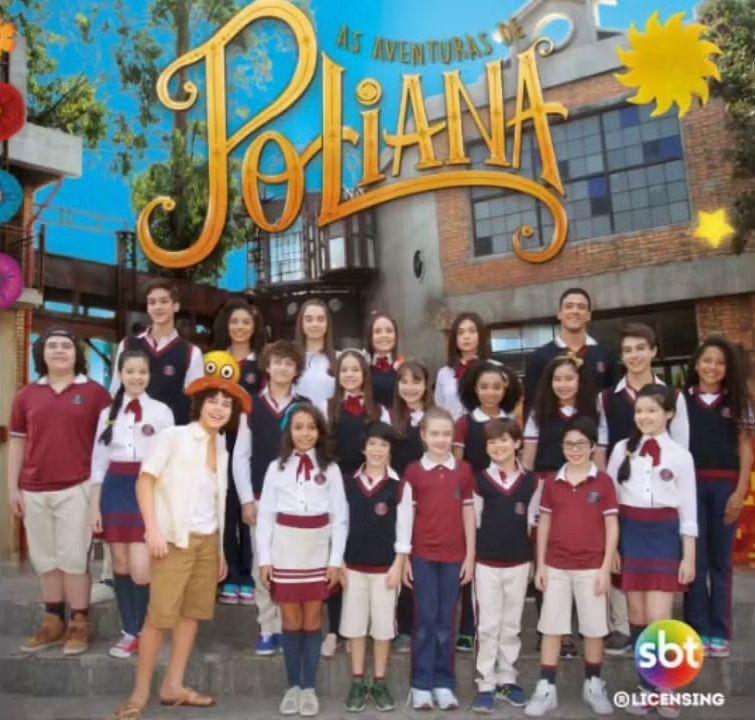 Portada de Álbum "As Aventuras de Poliana", de As Aventuras de Poliana (Novela)