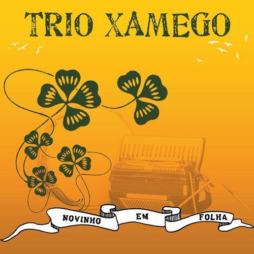 Portada de Álbum "Novinho Em Folha", de Trio Xamego