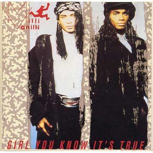 Capa do Álbum "Girl You Know It's True1989", de Milli Vanilli