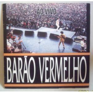 Capa do Álbum "Barão Vermelho ao Vivo ", de Barão Vermelho