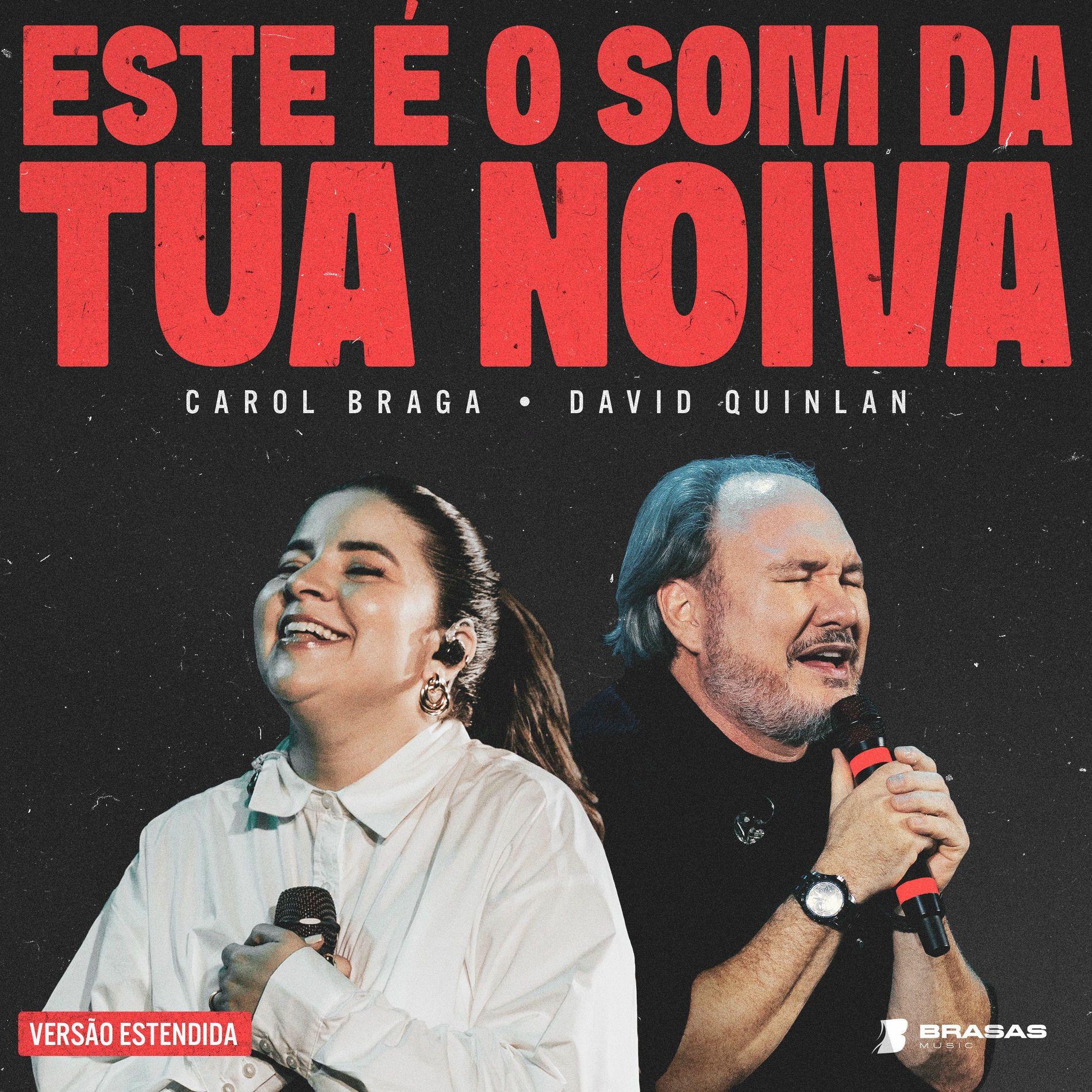 Capa do Single/EP "Este É o Som da Sua Noiva (part. David Quinlan)", de Carol Braga