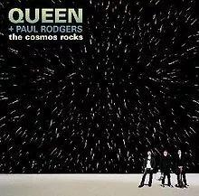 Capa do Álbum "The Cosmos Rocks", de Queen