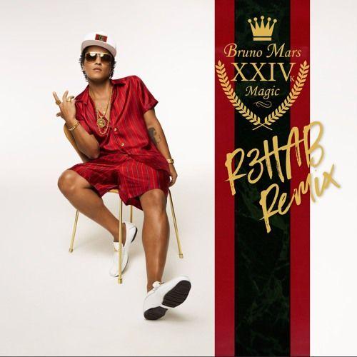Portada de Sencillo/EP "24K Magic (R3hab Remix)", de Bruno Mars