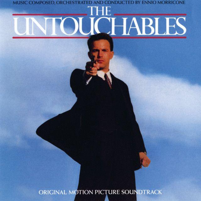 Capa do álbum "The Untouchables", de Ennio Morricone