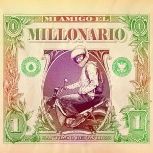 Portada de Álbum "Mi Amigo El Millonario", de Santiago Benavides