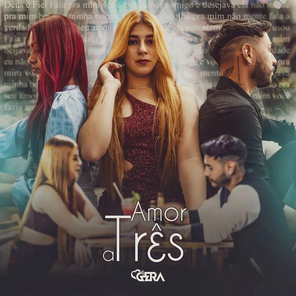 Portada de Sencillo/EP "Amor a Três", de Banda É o Gera