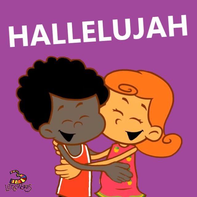 Portada de Sencillo/EP "Hallelujah (Aleluia)", de 3LittleWords