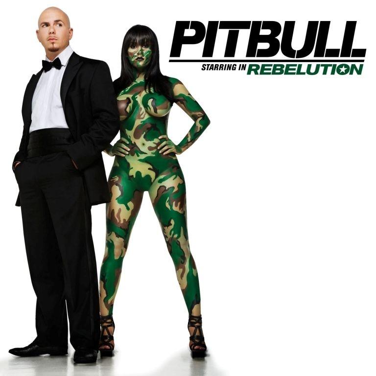 Album cover of "Rebelution" by Pitbull