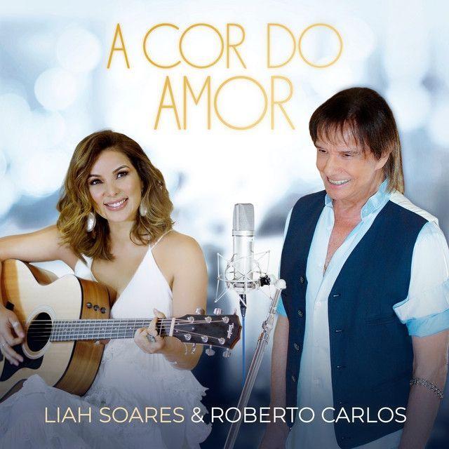 Portada de Sencillo/EP "A Cor do Amor", de Liah Soares