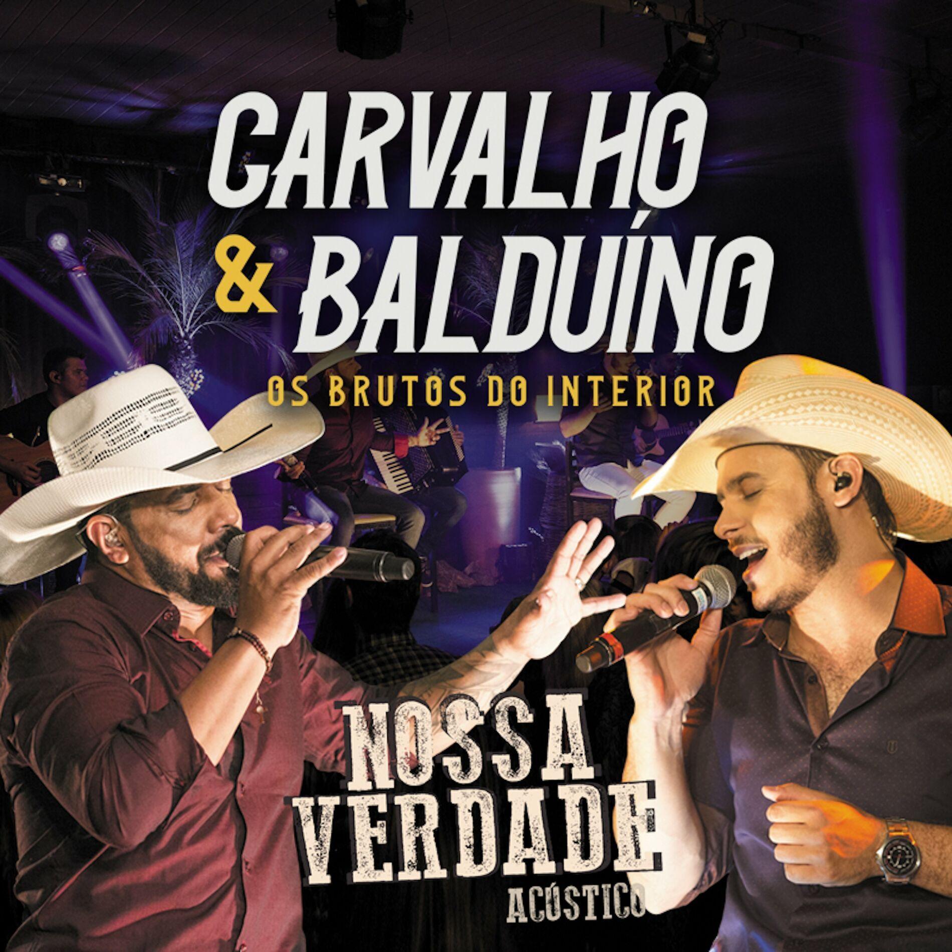 Capa do Álbum "Nossa Verdade (Ao Vivo)", de Carvalho e Balduíno
