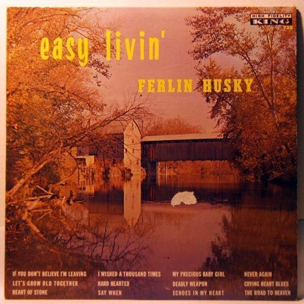 Portada de Álbum "Easy Livin'", de Ferlin Husky