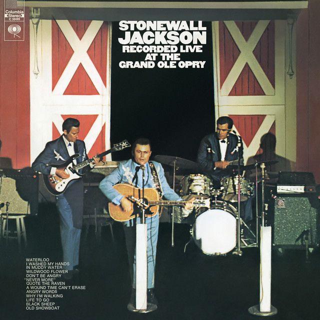 Capa do Álbum "Recorded Live At The Grand Ole Opry", de Stonewall Jackson