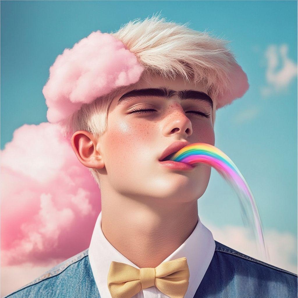 Portada del álbum "ARCO-IRÍS", de Alpha Tery