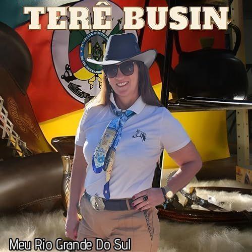 Capa do Álbum "Meu Rio Grande do Sul ", de Tere Busin