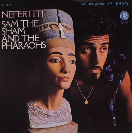 Portada de Álbum "Nefertiti", de Sam The Sham and The Pharaohs