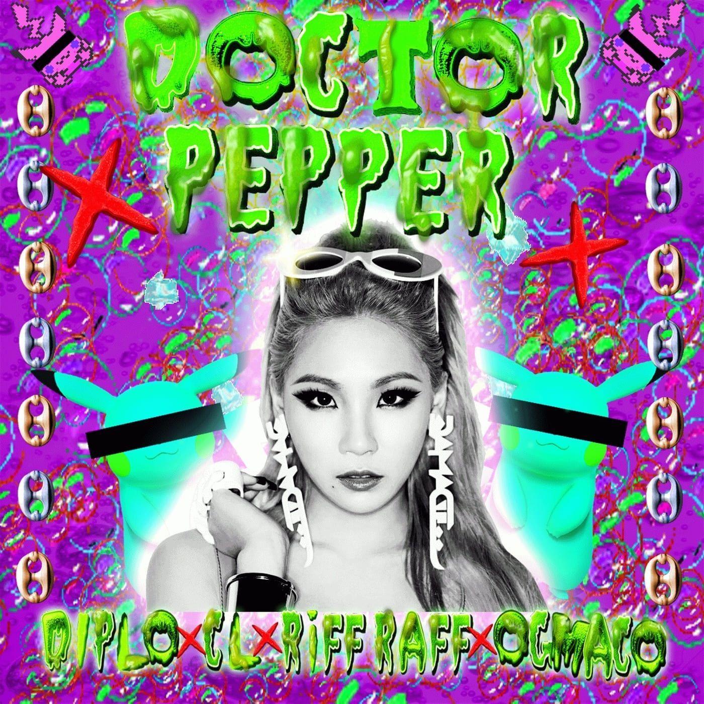 Capa do Single/EP "Doctor Pepper", de CL
