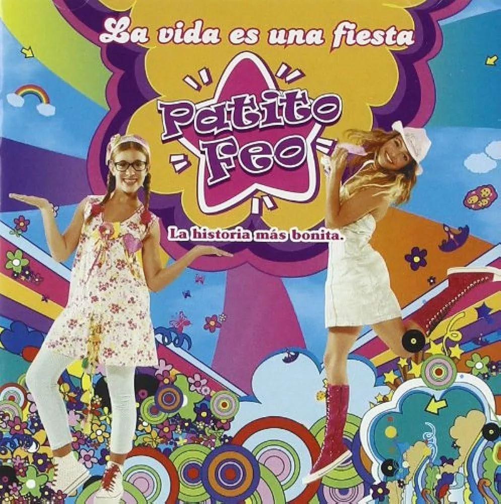 Portada de Álbum "La Vida Es Una Fiesta", de Patito Feo