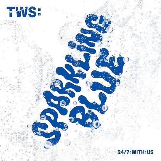 Capa do Single/EP "TWS 1st Mini Album 'Sparkling Blue'", de TWS 