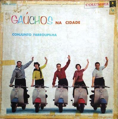 Portada de Álbum "Gaúchos Na Cidade", de Conjunto Farroupilha