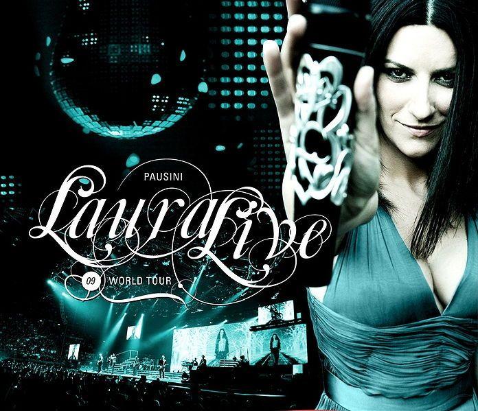 Capa do Álbum "Laura Live World Tour 09", de Laura Pausini