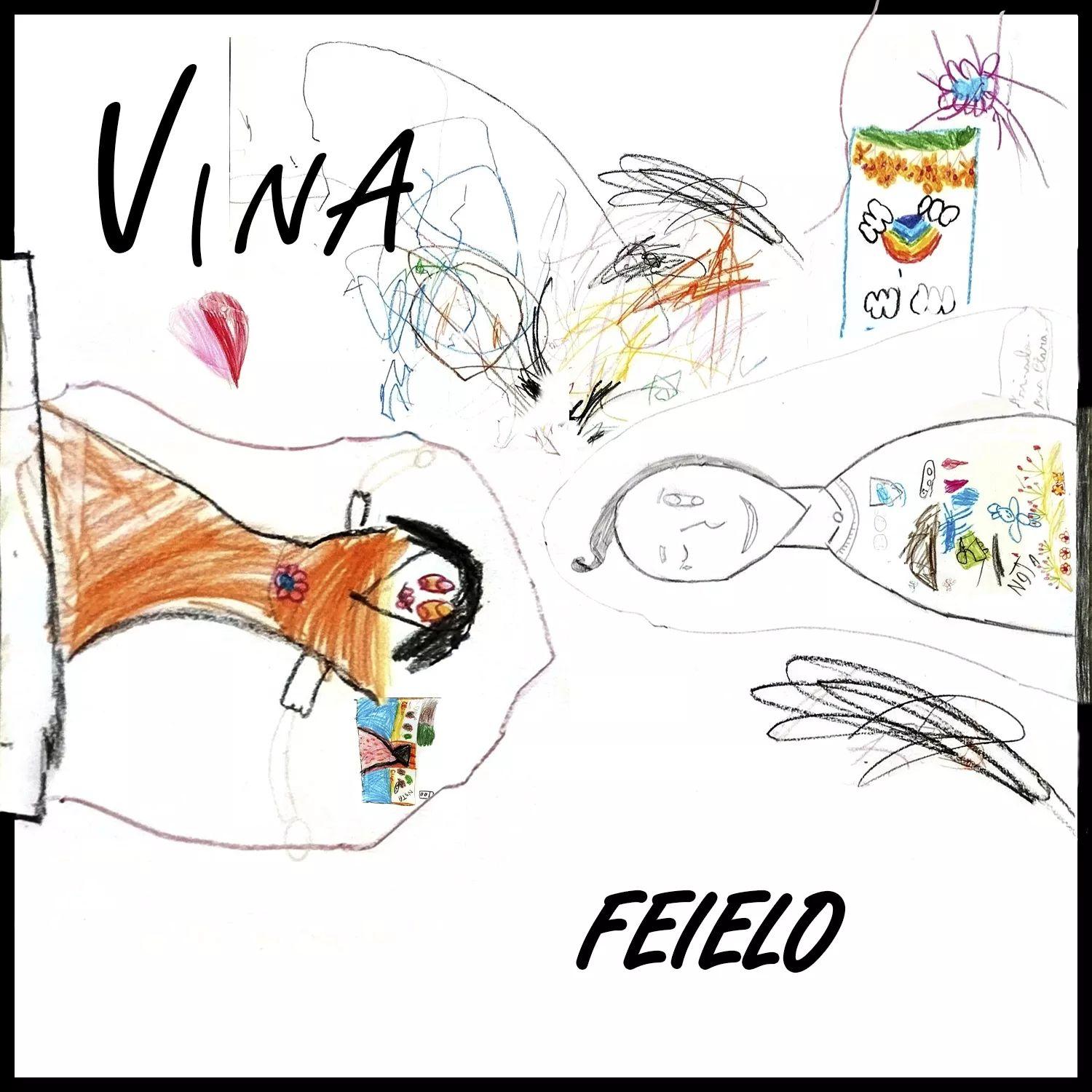 Portada de Sencillo/EP "Feielo", de Vina