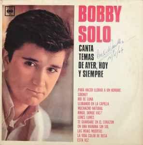 Portada de Álbum "Canta Temas de Ayer, Hoy y Siempre", de Bobby Solo