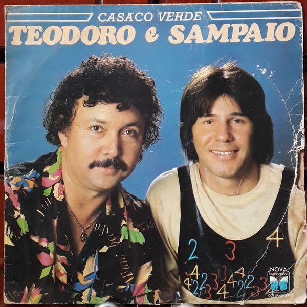 Portada del álbum "Casaco Verde ", de Teodoro e Sampaio