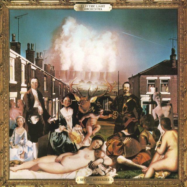 Capa do álbum "Secret Messages", de Electric Light Orchestra (ELO)