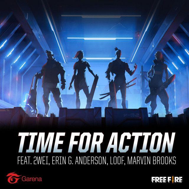 Portada de Sencillo/EP "Time for Action", de Garena Free Fire