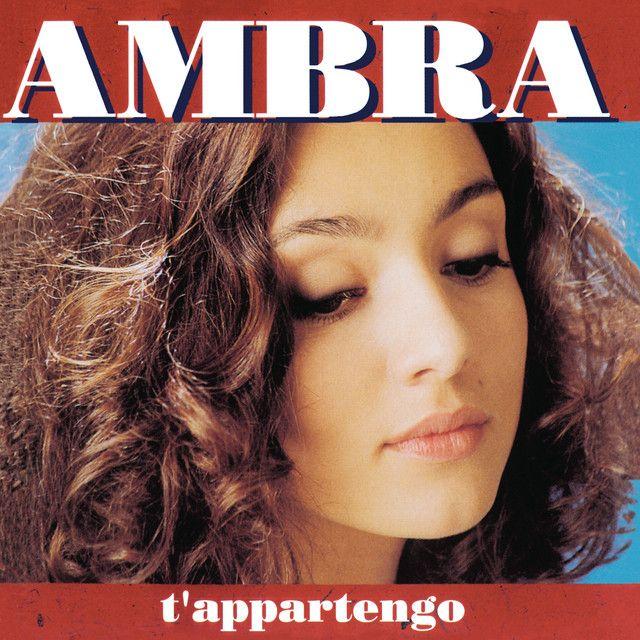 Capa do Álbum "T'appartengo", de Ambra