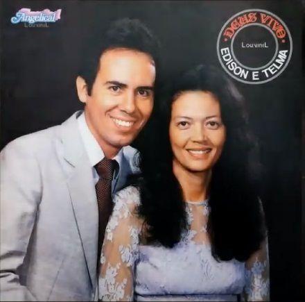 Portada de Álbum "Deus Vivo", de Édison e Telma