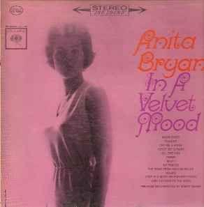 Portada de Álbum "In A Velvet Mood", de Anita Bryant