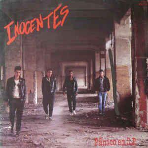 Capa do álbum "Pânico em S.P.", de Inocentes
