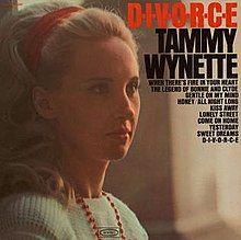Portada de Álbum "D-I-V-O-R-C-E", de Tammy Wynette