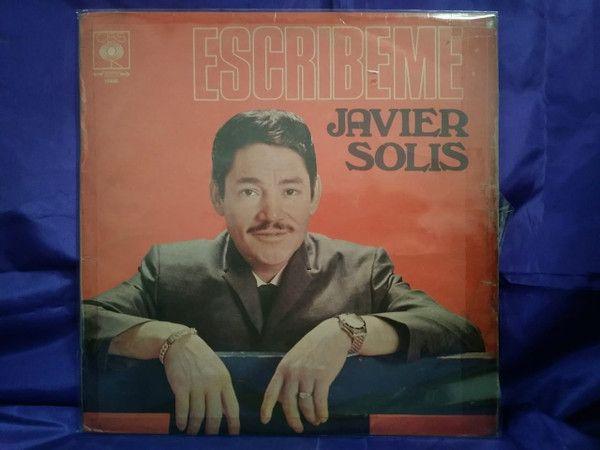 Portada del álbum "Escribeme", de Javier Solís