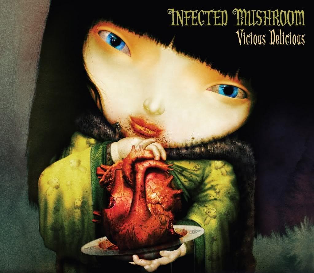 Portada de Álbum "Vicious Delicious", de Infected Mushroom