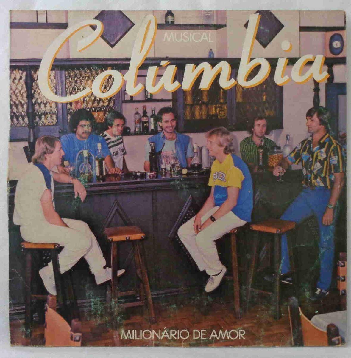 Portada de Álbum "Milionário de Amor", de Musical Columbia