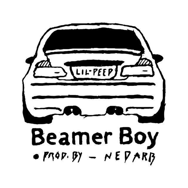 Portada del álbum "beamer boy", de Lil Peep