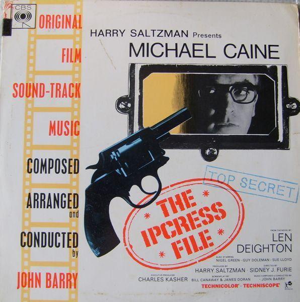 Portada del álbum "The Ipcress File", de John Barry