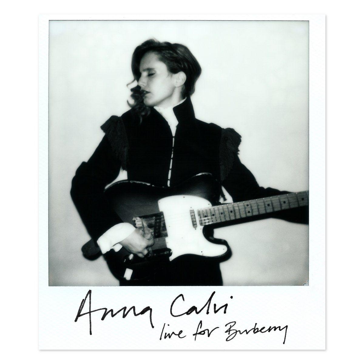 Capa do Single/EP "Live For Burberry", de Anna Calvi
