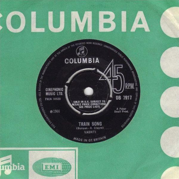 Single/EP cover of "Train Song" by Vashti Bunyan