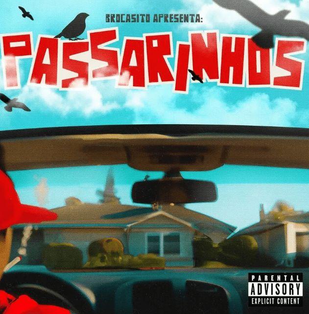 Capa do álbum "Passarinhos", de Brocasito