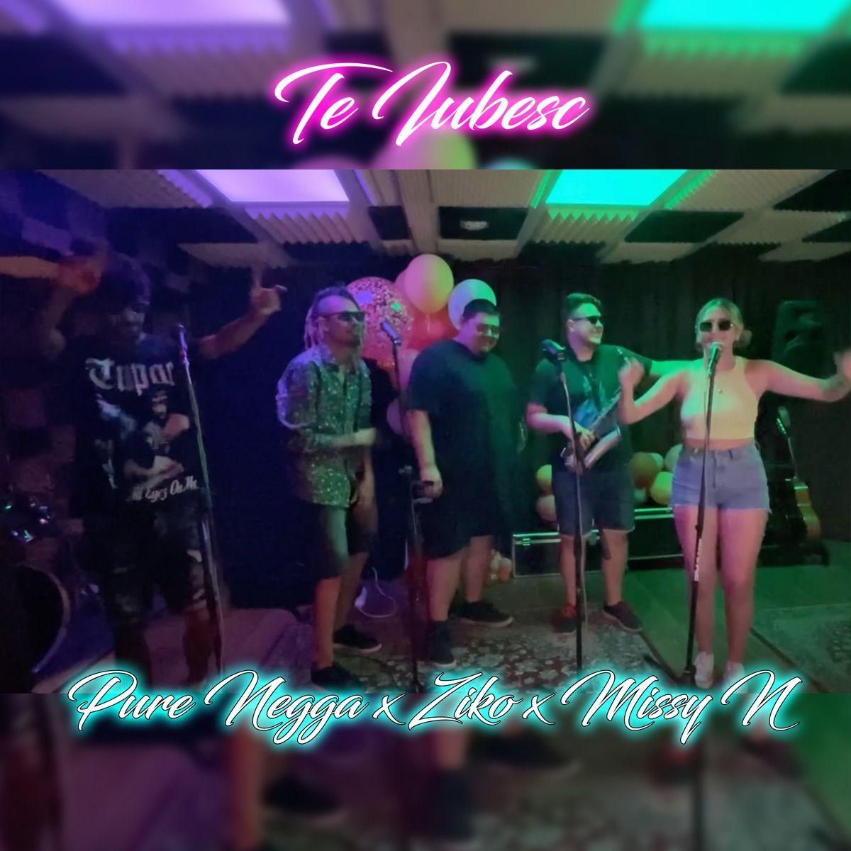 Capa do álbum "Te lubesc", de Pure Negga